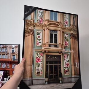 Glossista Luxury Art Embellished  with Black and White